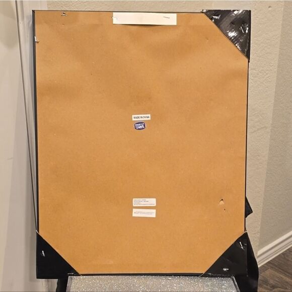 Crystal Luxe Designer Cowgirl Framed Canvas Wall Decor - Picture 5 of 6